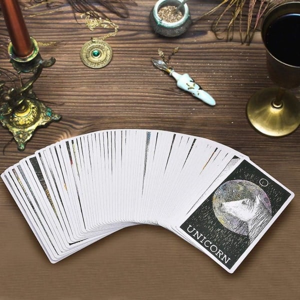 63 The Wild Unknown Animal Spirit Deck And Guidebook Tarot Card Case Med Färgbox Ödesprognos Set -107.52.5cm
