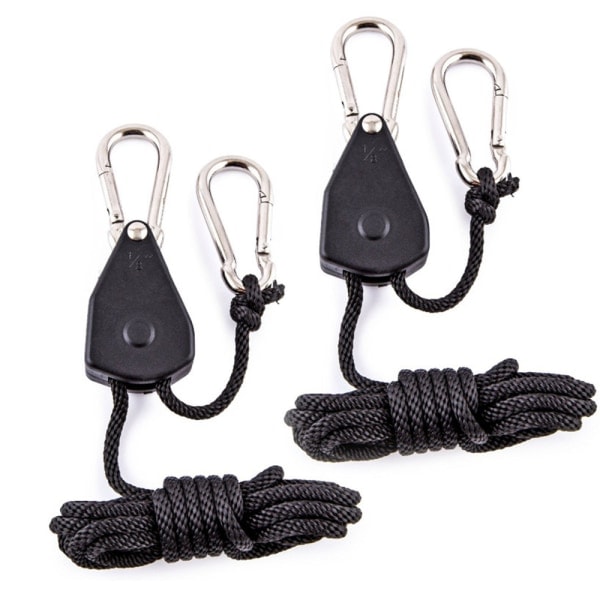 2-pack 1/4 inch adjustable rope hanger M