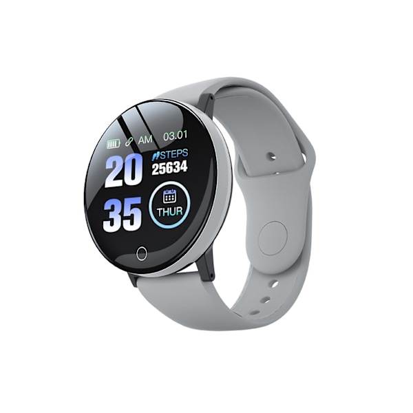 Smartklokke Ny 120s Macaron Fargeskjerm Hjertefrekvens Blodtrykk Oksygenovervåking Multi Sportsmodus Armbånd
