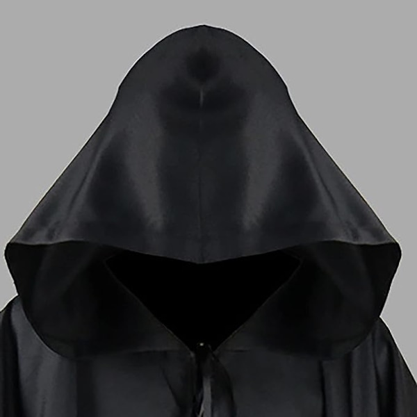 REMAKE Mænds Steampunk Hættekappe Middelalder Kostume Vampyr Victorian Langærmet Kjole Halloween Kostume Mænds Plus Størrelse Dødsdragt Karneval