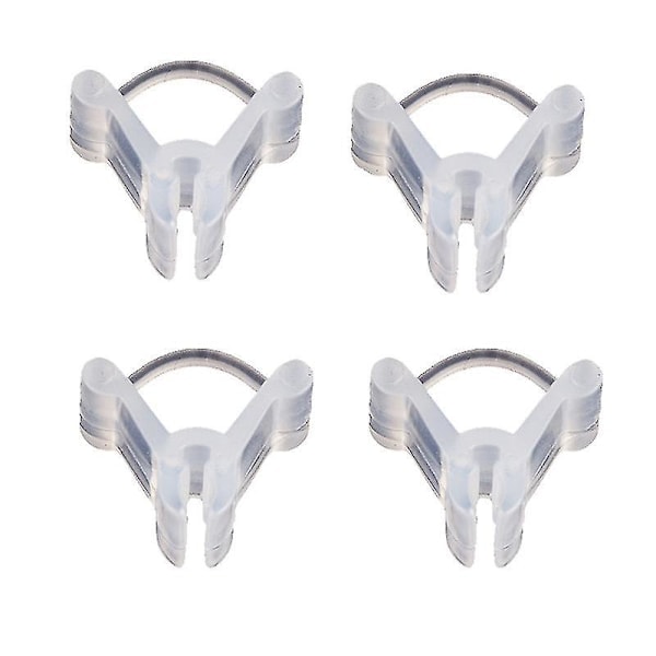 100 stk. 3 mm Plant Breeding Support Clip Plastik Have Breeding Clip til Tomat Grøntsag Blomst Stilk Forbindelse