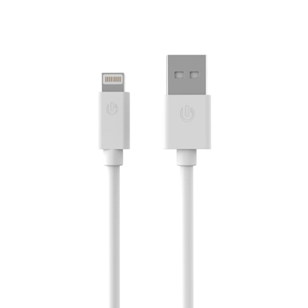 G-SP Opladerkabel iPhone/iPad/Airpods MFi 3 meter - Hvid