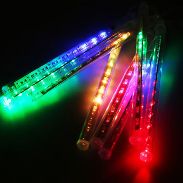 REMAKE 20/30/50cm LED Regnlys Meteor Juleris Multifarget 30cm Multicolor