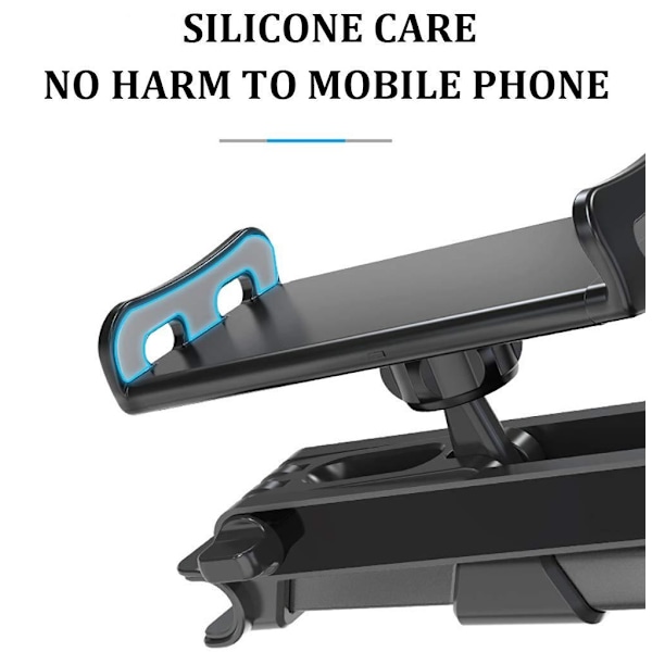 Sammenleggbar Holder for Telefon og Nettbrett – Passer 4\" til 11\"