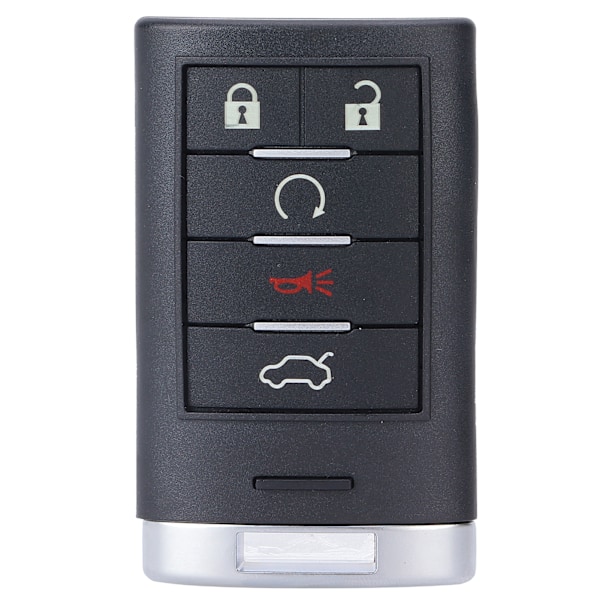 Smart Key 5-knaps med lille nøgle M3N5WY7777A Udskiftning til Cadillac CTS 2008-2013