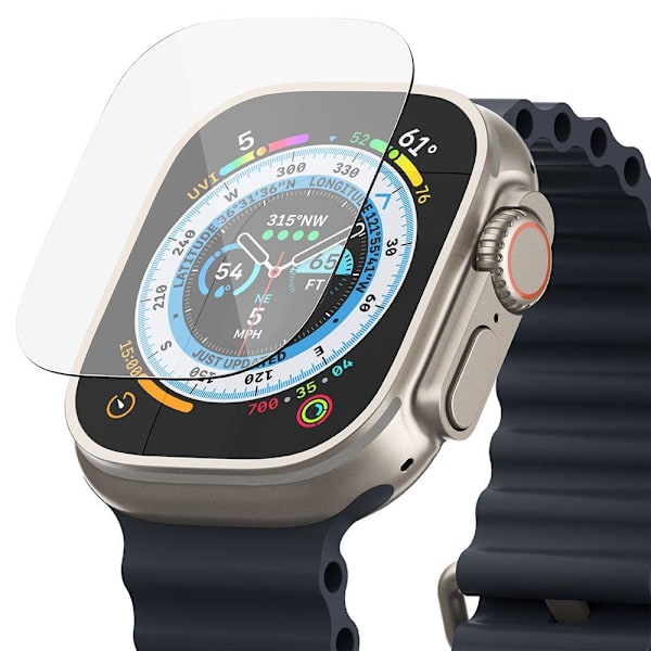 Ringke 4-PAK Karkaistun lasin ID-näytönsuoja Apple Watch Ultra 49 mm