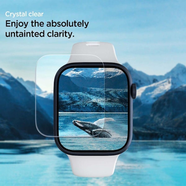 Spigen 3-PAK Neo Flex HD Näytönsuojakalvo Apple Watch 44 / 45 mm