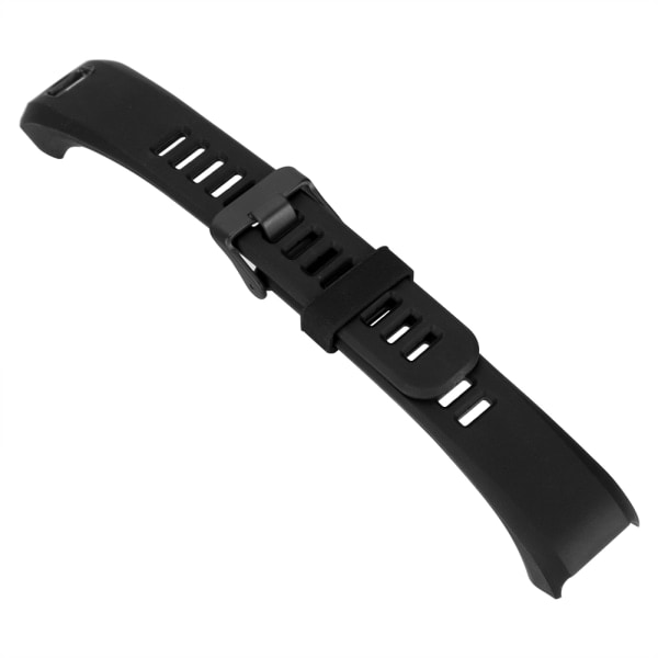 Erstatningssilikon Sport Wristband Wrist Strap Armbånd for Garmin Vivosmart HR (Svart)