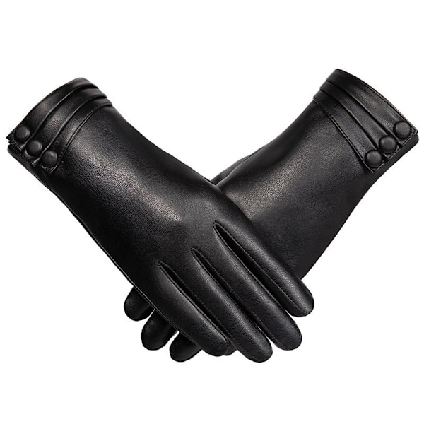 Touchhandskar damstorlek 1 par Svart