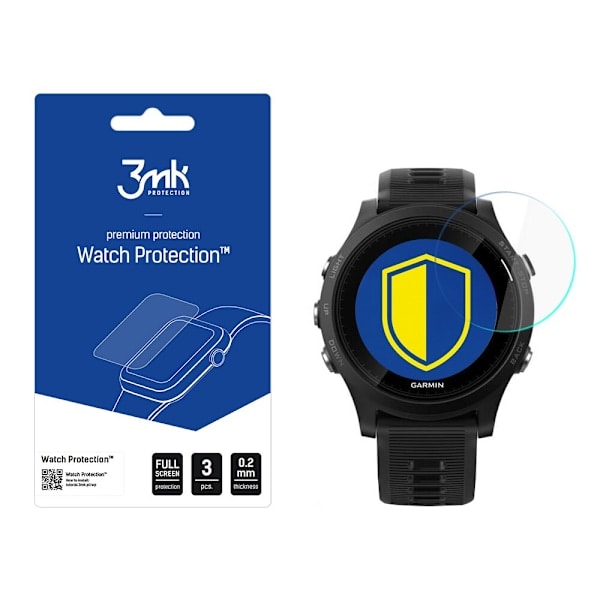 Garmin Forerunner 935 - 3mk Skärmskydd v. FlexibleGlass Lite