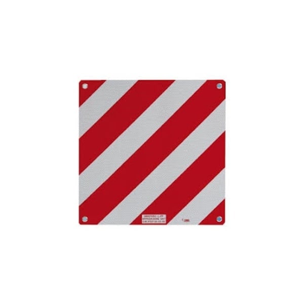 Warning sign Italy Alu 50x50 cm