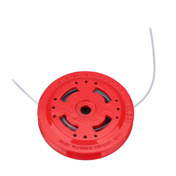 String Trimmer Head Universal Red Iron Lawn Mower Weeder Trimmer Head Replacement for Agriculture Style 2