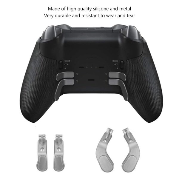 D-Pad Knappkontroller Padlar Xbox One Elite / Xbox Elite Series 2 Silver