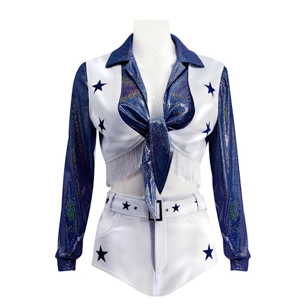 Dallas Cheerleader-uniform - Dans- og sportsklær XXL