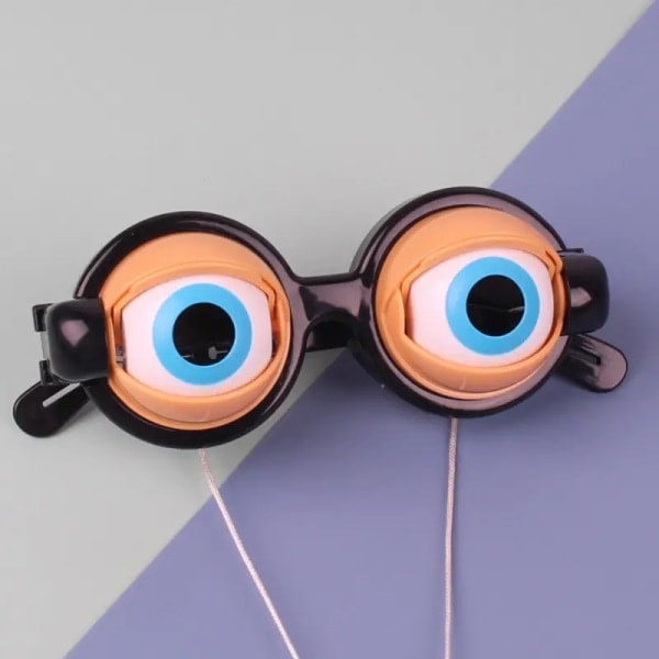 Crazy Eyes Glasses - Funny Joke Toy for Adults - Perfect