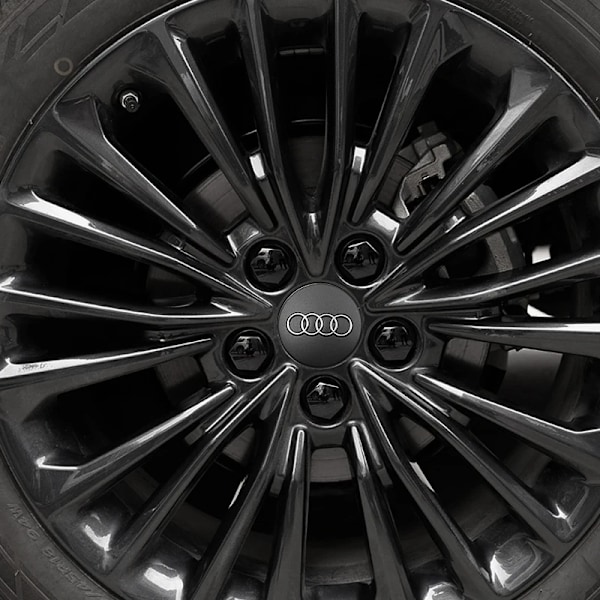 4-Pack - Audi Navkapslar / Hjulnavemblem - Bil