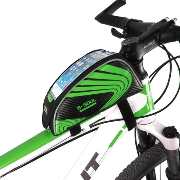 Mobilhållare / Förvaringsbox för Cykel - Grön Grön
