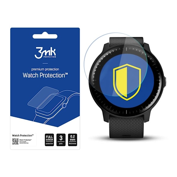 Garmin Vivoactive 3 Music - 3mk Urbeskyttelse v. ARC+