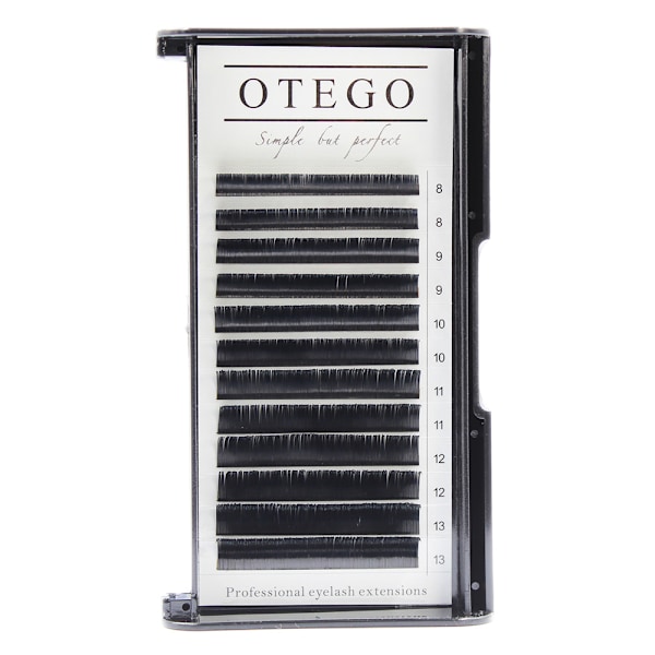 Flatlashes - C 0.15, 7-16mm Svart