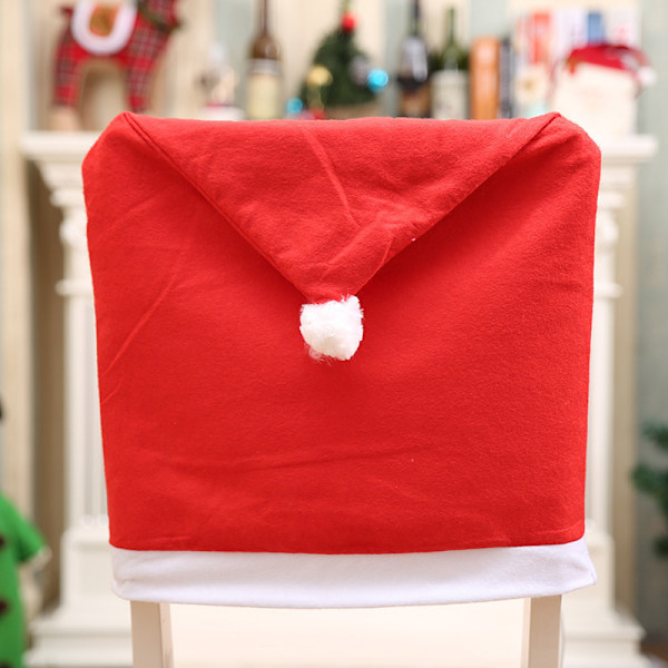 12-pack juldekorationer i non-woven tyg - Stolsöverdrag