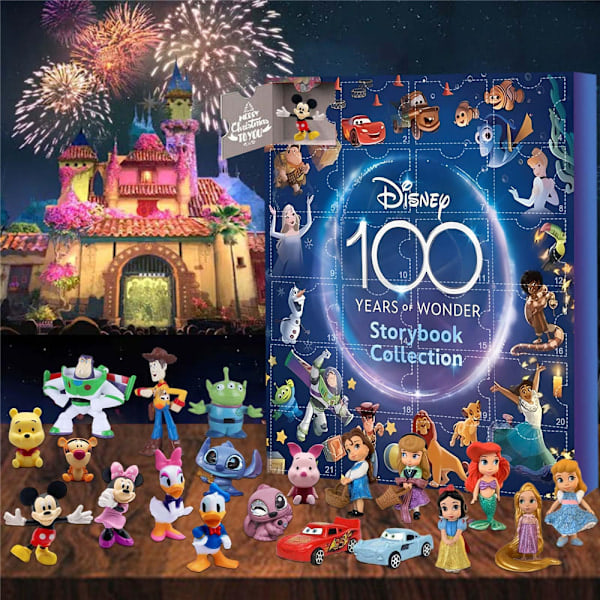 REMAKE Adventskalender Barn Disney Figurer 24 Julekalender