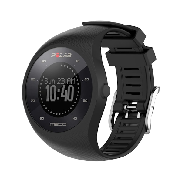 Polar M200 ranneke silikoni Musta