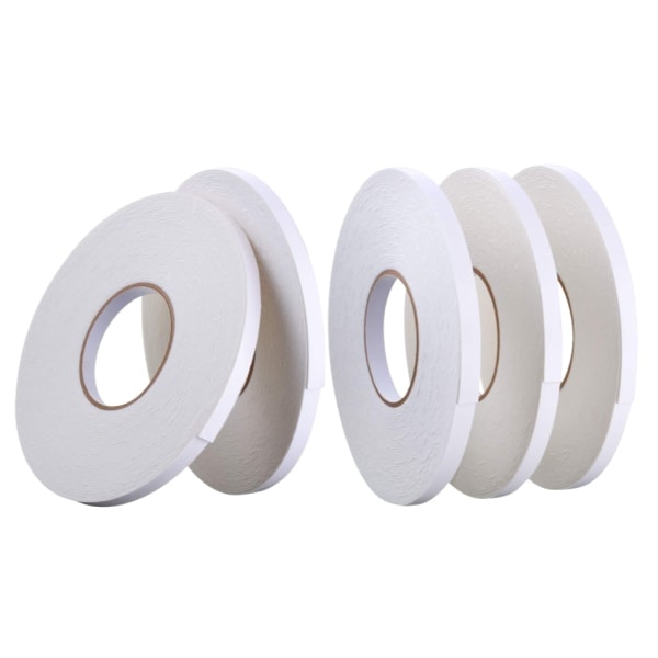 Double-sided PE foam tape (5 rolls) White S