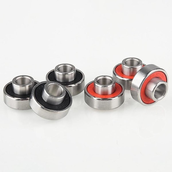 10 stk 608-2rs Longboard Integrerede Lejer Skateboard Hjul Lejer Inline Rulleskøjtelejer 8x2