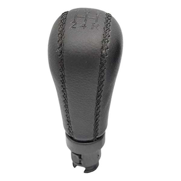 PU-nahkainen vaihdekepin nuppi Volvo S60 S80 V70 XC70 5-vaihteiselle