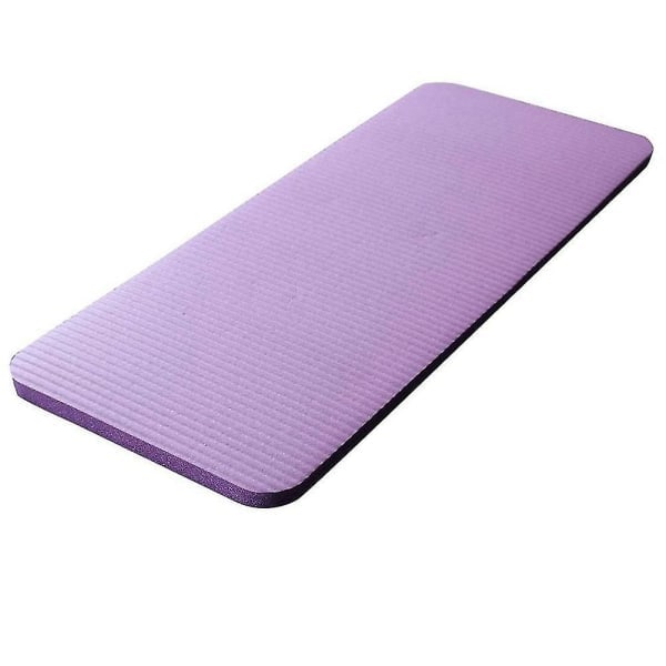 REMAKE 15mm Tyk Yogamåtte Komfort Skum Knæ Albue Pude Måtter Til Træning Yoga Pilates Indendørs Måtter Fitness-lilla