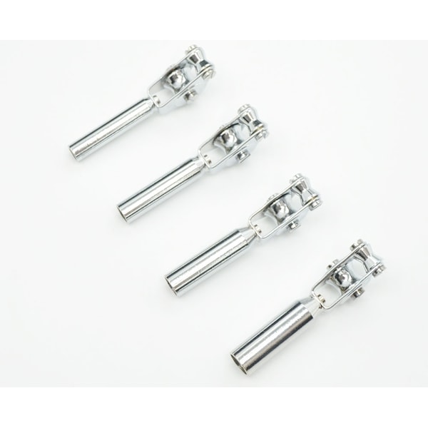 Topp Tip Guide Modifiering med Tub - DIY Fiske Spö Bygg & Reparation Silver