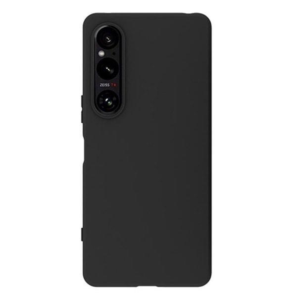 SKALO Sony Xperia 1 VI Mat Sort Ultratynd TPU-etui Sort