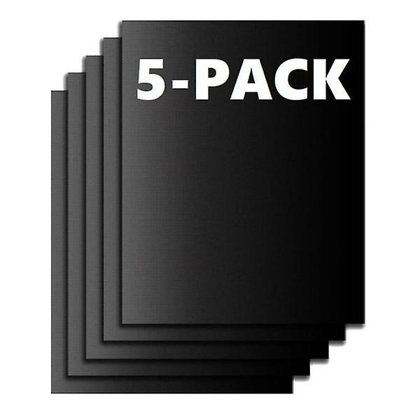 5-pakks Ikke-klebende Grillmatte Ovnmatte & Bakematte 40x33cm