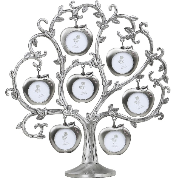 Photo Frame Photo Frame Family Tree Photo Silver Apple Tree Design