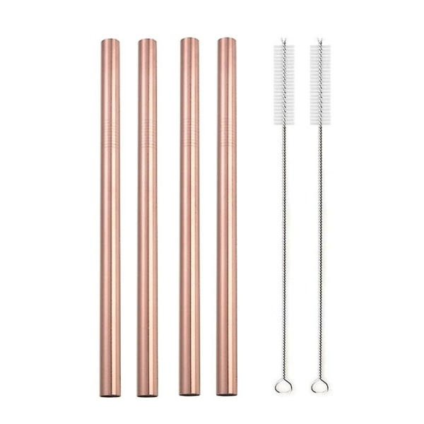 REMAKE 01 Rosaguld 4 stk Store 12mm Genanvendelige 304 rustfrit stål