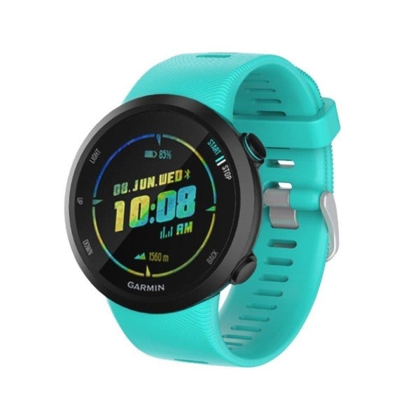 Garmin Forerunner 45 silikone urrem - Cyan Grøn