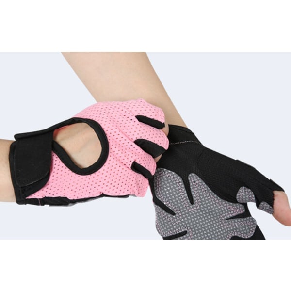 Treningshansker med håndleddstøtte Rosa M