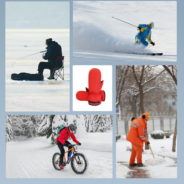 Akkutoimivat lämmitettävät hanskat