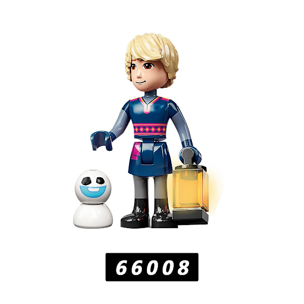5 st/set Frozen-serien Minifigur Byggklossar Actionfigurer Leksaker Present till Barn