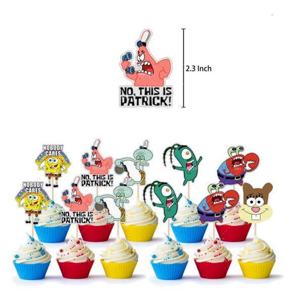 Spongebob Barnkalas Ballongbåge - Grattis på födelsedagen