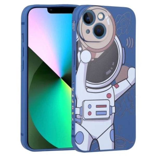 iPhone 14 Cover Spacemand Med Kikkert