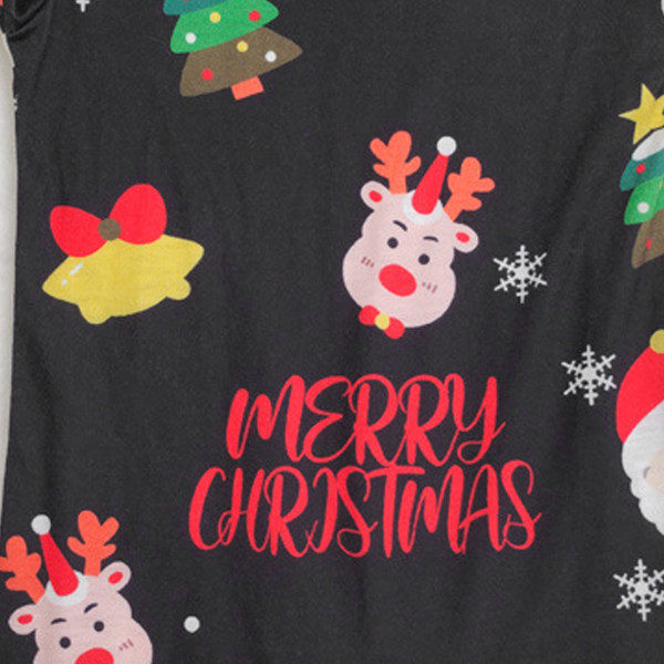 TIMIFIS Julpyjamas för Familjen Matchande Bomulls-Pyjamas för Kvinnor Män Kläder Nattkläder Långärmade PJs för Familjer Par - Baby Days