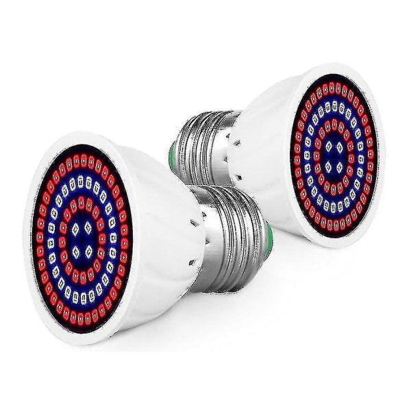 LED-växtlampa för inomhusväxter - Fullspektrumljus för trädgårdsdekoration