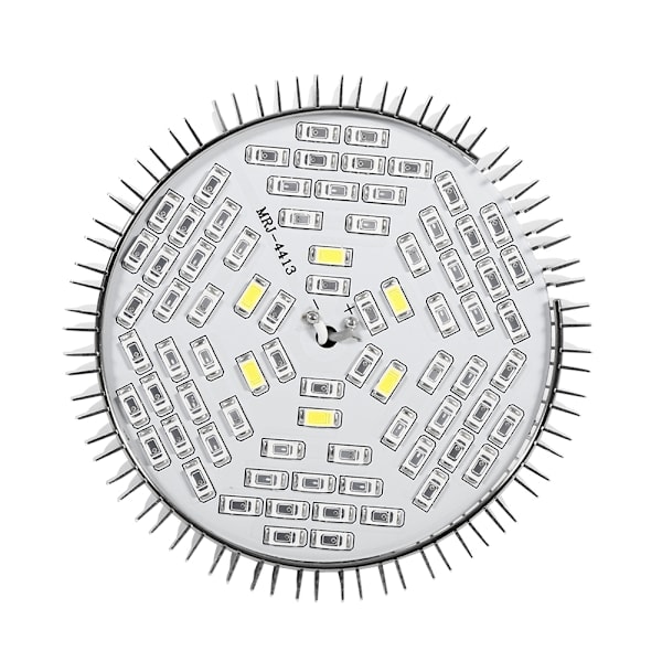 1 kpl 50W Täyden spektrin E27 LED-kasvivalaisin viljelyyn puutarhaan 78 LEDillä