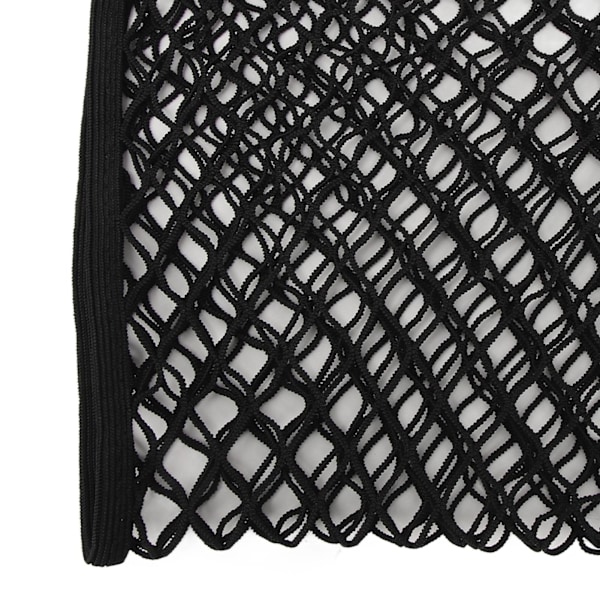 Campingvogn Cargo Net Latex Høj Elastisk Krog Design Gummibånd Fastgjort Dobbelt Lag Mesh Cargo Net til Udendørs