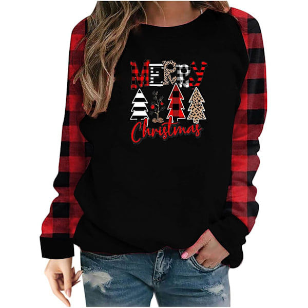 Christmas Sweaters For Women 2023 Autumn Fashion Raglan Long Sleeve Pullover