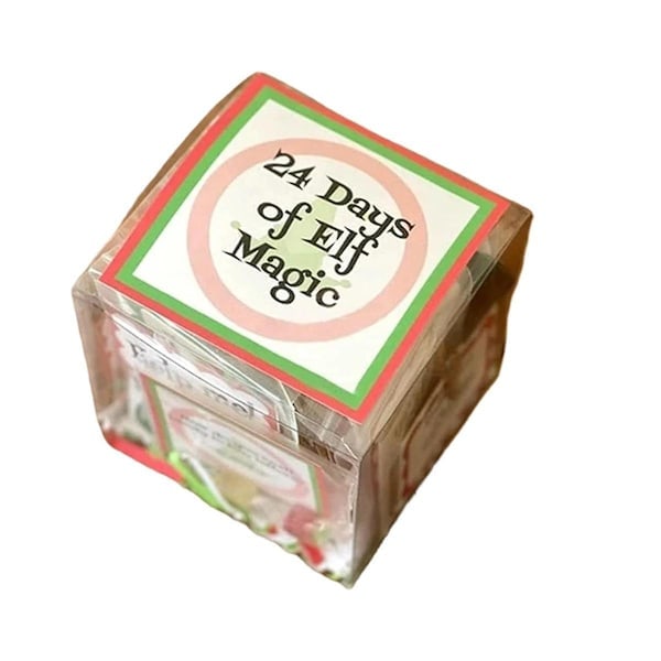 REMAKE Elf Kit 24 Dage Jul, Sjove Elf Aktiviteter, Elf Rekvisitter, Elf Julekit, Nedtælling Sjov Jul
