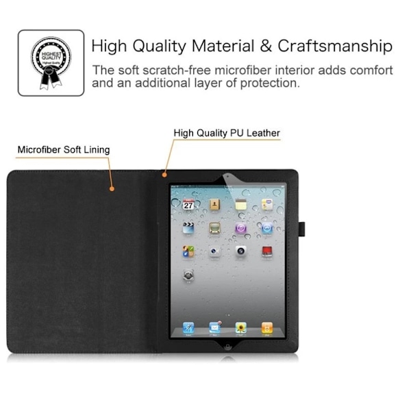 Simpelt shell cover iPad 10.2 2019/2020/2021 Pro 10.5 Air 3 - Grøn