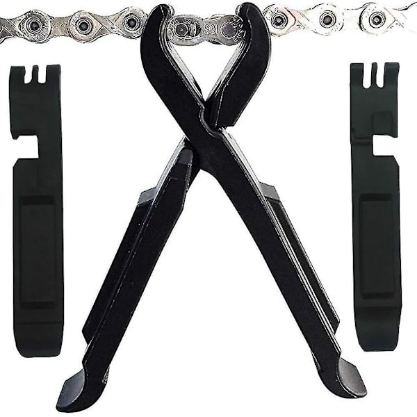 4 pcs bicycle bicycle tire remover can be used as master link chain pliers, premium hardened plastic