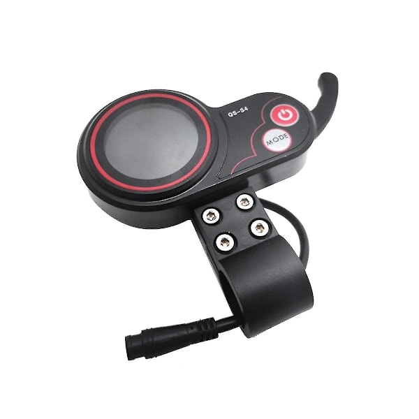 -s4 48v-60v Gasspaken LCD-skjerm Måler for Zero 8 9 10 8x 10x Elektrisk Scooter 6-pin Display A